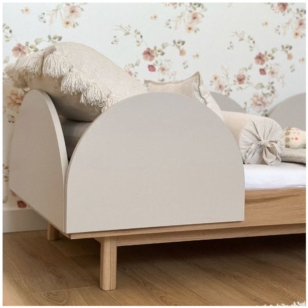 Bloom Convertible Crib 70 x 140 cm - Oak / Cashmere