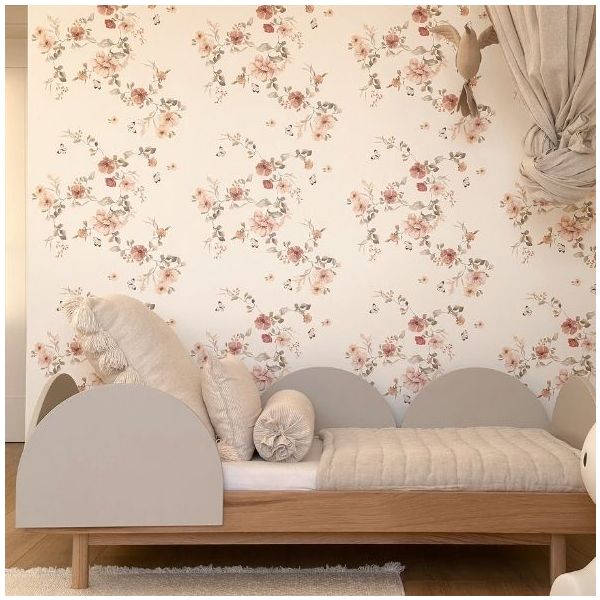 Bloom Convertible Crib 70 x 140 cm - Oak / Cashmere