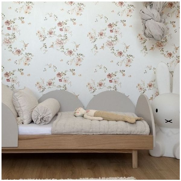 Bloom Convertible Crib 70 x 140 cm - Oak / Cashmere