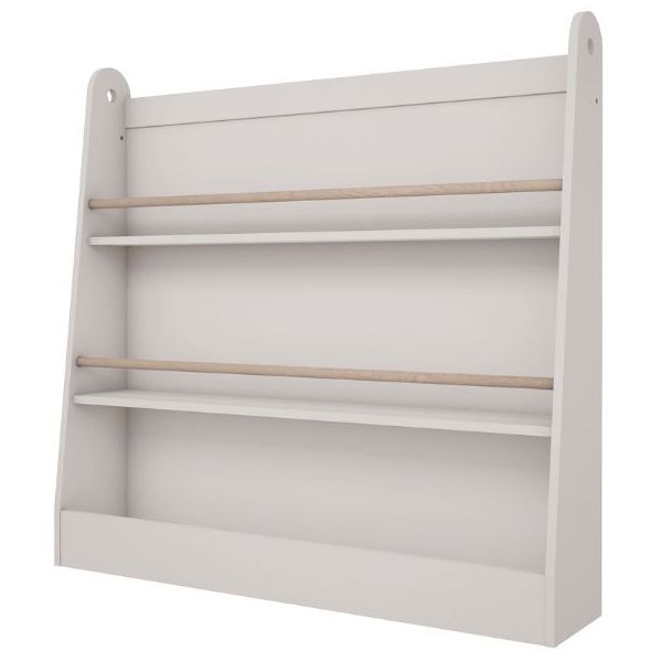Bookworm Montessori Bookshelf - White