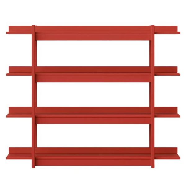 Frame Bookshelf - Red