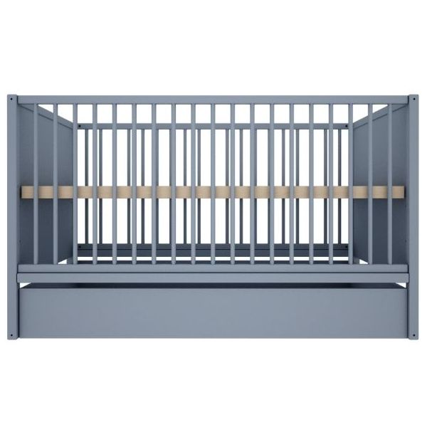 Tweens Convertible Crib 70 x 140 cm - Muted Blue