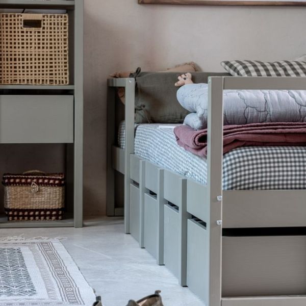 Tweens Single Bed 90 x 200 cm - Eucalyptus