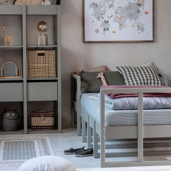 Tweens Single Bed 90 x 200 cm - Eucalyptus
