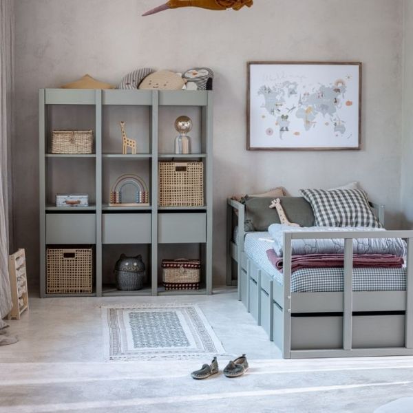 Tweens Single Bed 90 x 200 cm - Eucalyptus