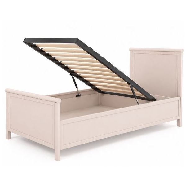 Lit coffre Vintage 90 x 200 cm - Cachemire