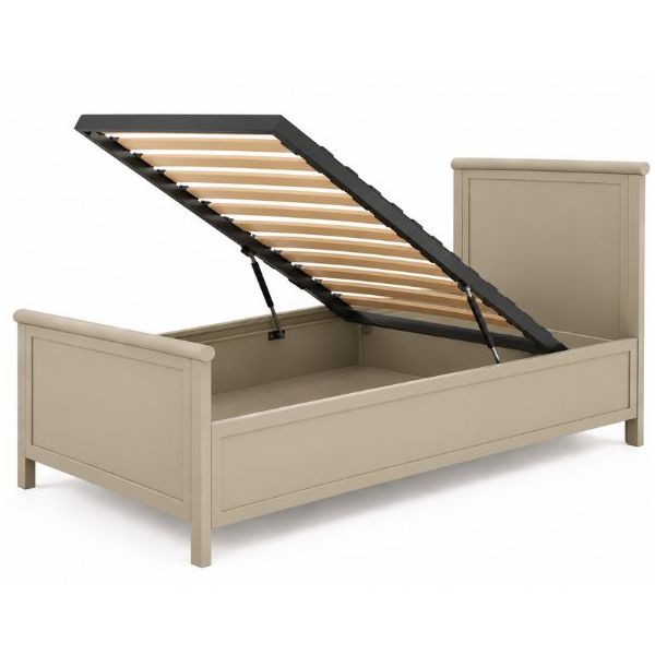 Lit coffre Vintage 90 x 200 cm - Eucalyptus