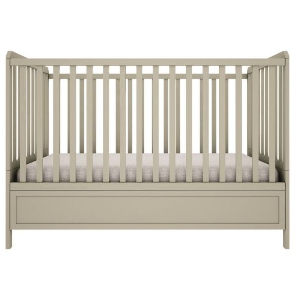 Lit bébé évolutif Vintage 70 x 140 cm - Eucalyptus