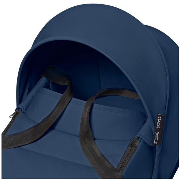 YOYO³ Bassinet Stroller - Dark Blue - Frame color to choose
