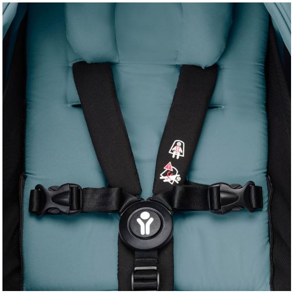 Poussette Nouveau-né 0+ YOYO³ - Aqua - Couleur de châssis au choix