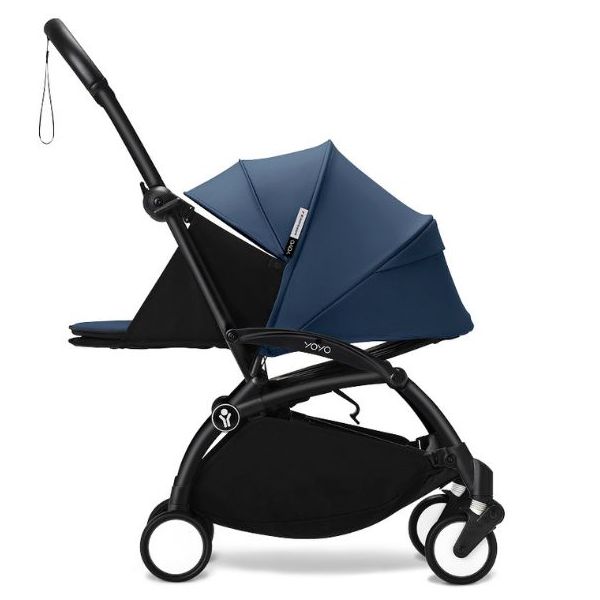Poussette Nouveau-né 0+ YOYO³ - Bleu Air France - Couleur de châssis au choix