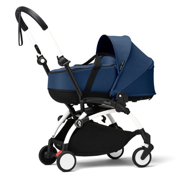 YOYO³ Bassinet Stroller - Dark Blue - Frame color to choose