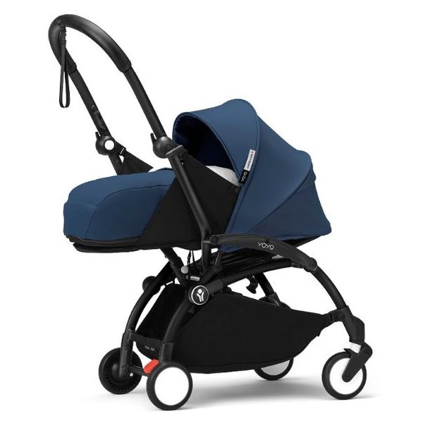 Poussette Nouveau-né 0+ YOYO³ - Bleu Air France - Couleur de châssis au choix