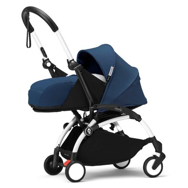 Poussette Nouveau-né 0+ YOYO³ - Bleu Air France - Couleur de châssis au choix