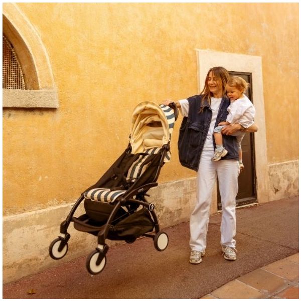 Poussette 6+ YOYO³ Riviera - Monaco - Couleur de châssis au choix