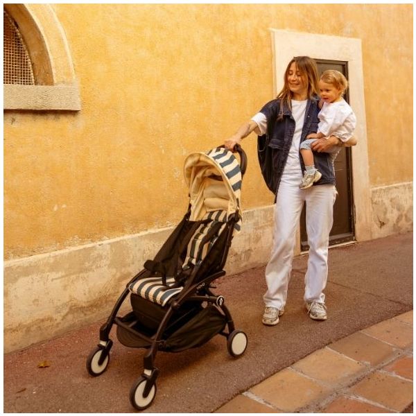 Poussette 6+ YOYO³ Riviera - Monaco - Couleur de châssis au choix