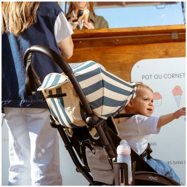 Poussette 6+ YOYO³ Riviera - Monaco - Couleur de châssis au choix