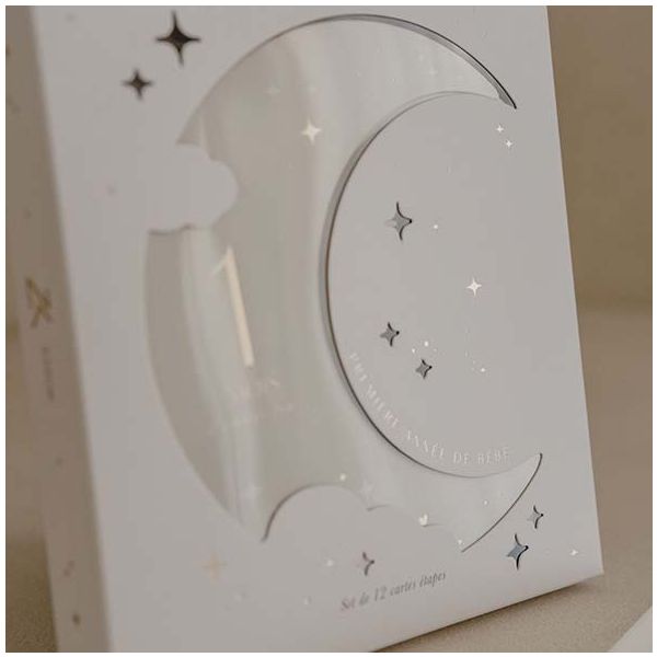 Cartes étapes bébé - Moon