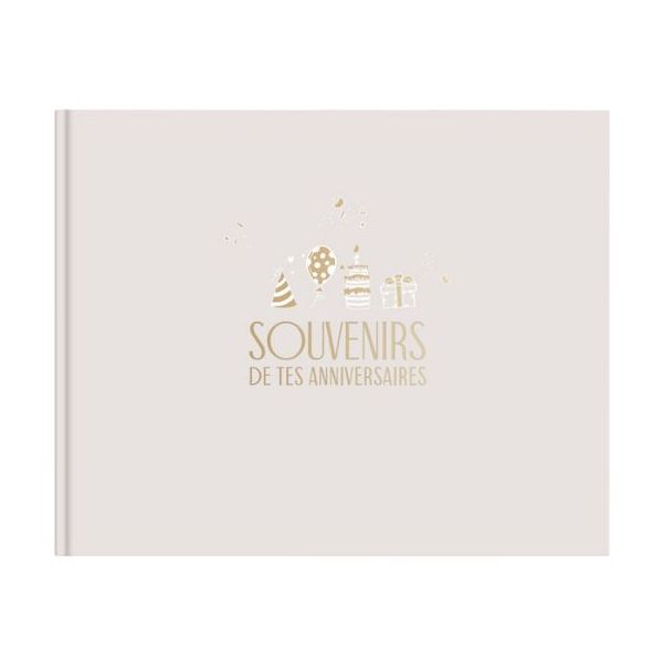 Livre Souvenirs - Version Française 