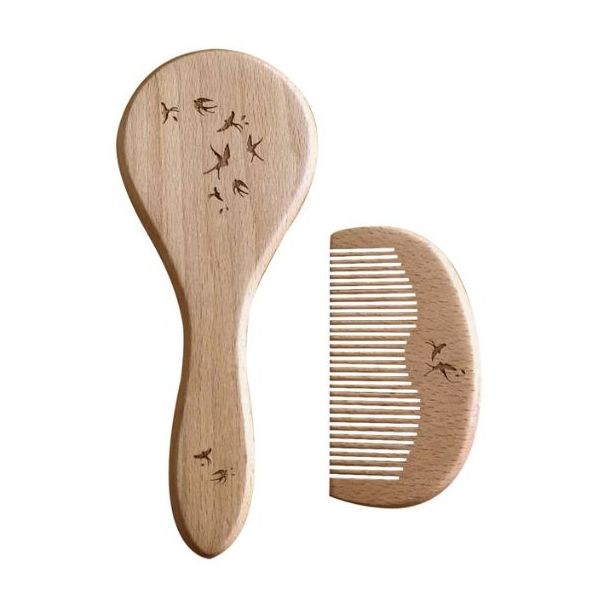 Set de brosse et peigne - Hirondelles