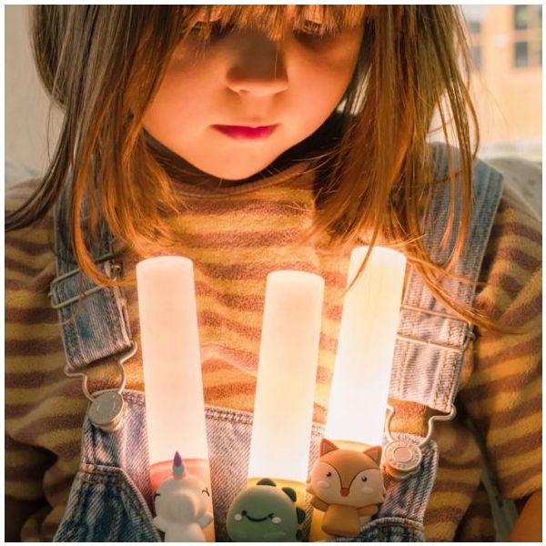 Lampe veilleuse 3-en-1 Zoo Light - Dino