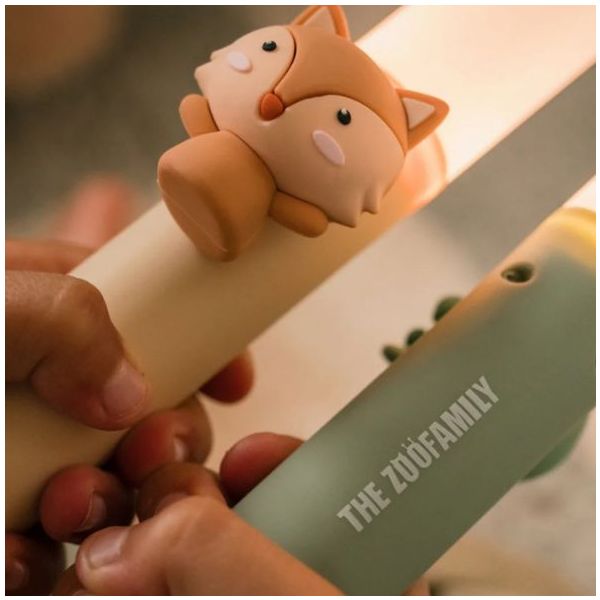 Lampe veilleuse 3-en-1 Zoo Light - Renard