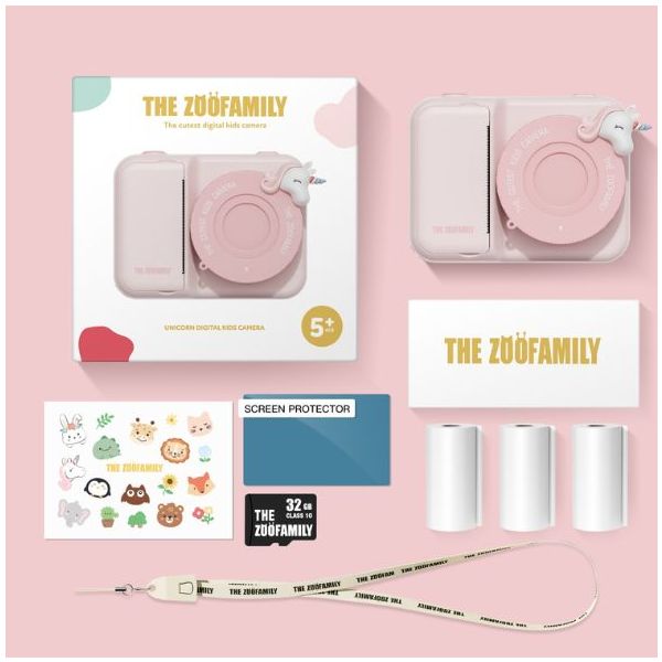 Zoo Print Digital Instant Camera - Unicorn