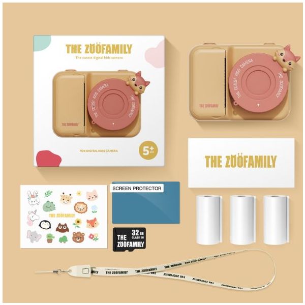 Appareil photo numérique à impression Zoo Print - Renard