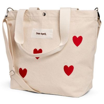 Heart Shopper Changing Bag - Little Love