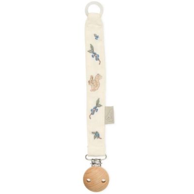 Embroidered Dummy Clip - Bluberries
