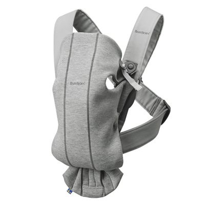 Porte-bébé Mini 3D Jersey - Gris Clair
