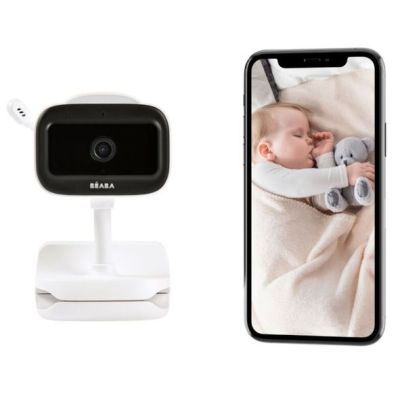 Babyphone vidéo connecté avec caméra Zen Nomade - Blanc