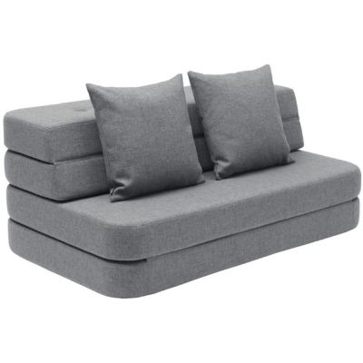 Sofa 3F (120 cm) - Blue / Grey