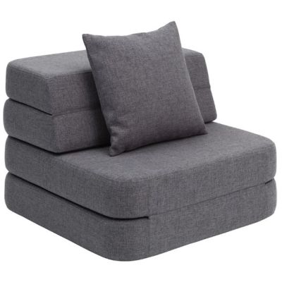 Sofa 3F Single (70 cm) - Blue / Grey