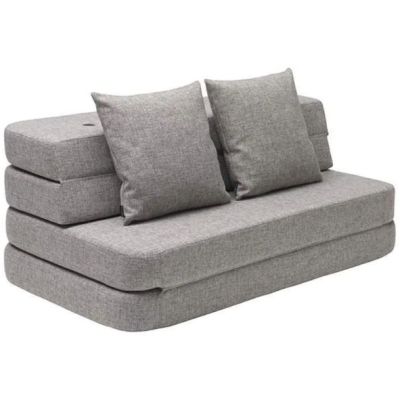 Sofa 3F Soft XL (140 cm) - Grey / Grey