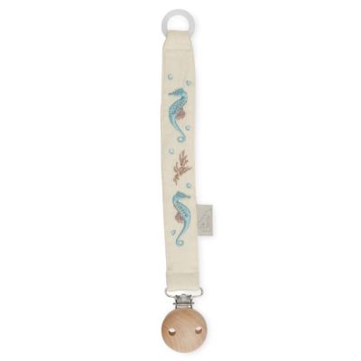 Attache-lolette brodé - Jardin Océanique