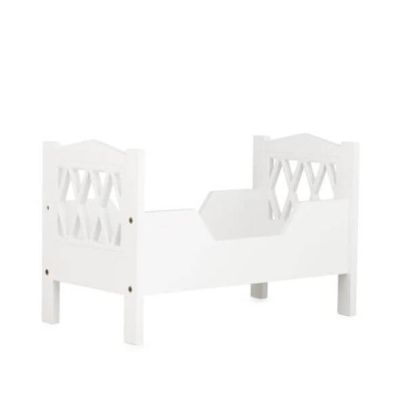Lit de poupée Harlequin - Blanc