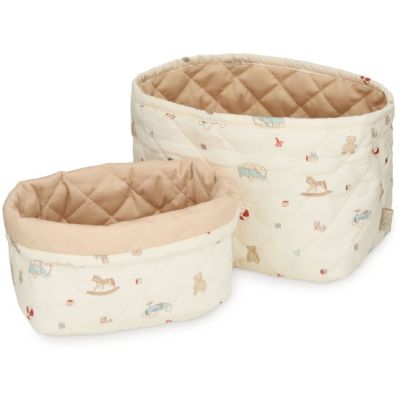 Set de 2 paniers de rangement - Vintage Toys