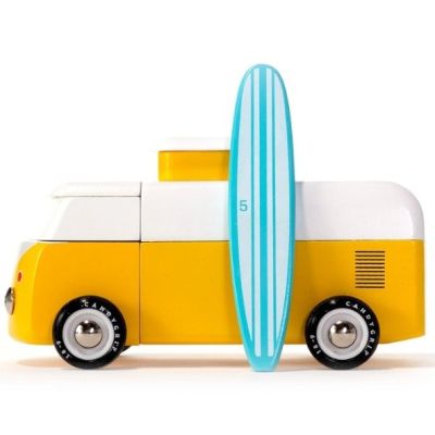 Wooden Beach Bus - Sunset