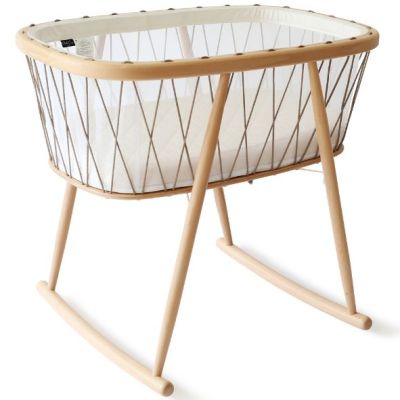 Wiege Kumi - Matratze inklusive - Schwarz & Weiss