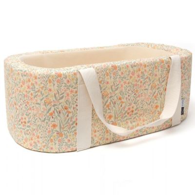 Couffin Kuko x Mushie - Matelas inclus - Pastel Bloom