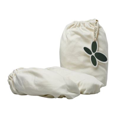 Drap Housse Coton Bio - 90 x 160 cm - Blanc