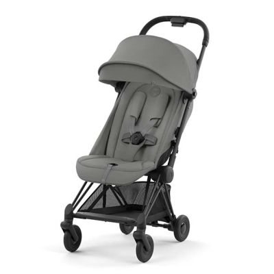 Poussette Compacte Coya - Noir Mat / Gris Mirage