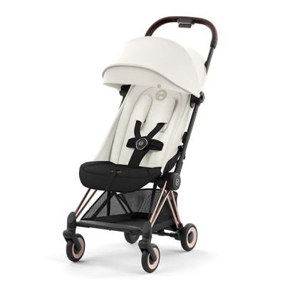 Poussette Compacte Coya - Rosegold / Blanc Cassé