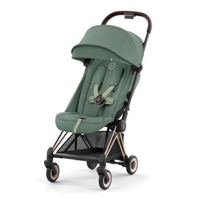 Poussette Compacte Coya - Rosegold / Vert Feuille
