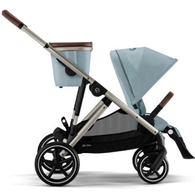 Gazelle S Stroller - Taupe / Stormy Blue
