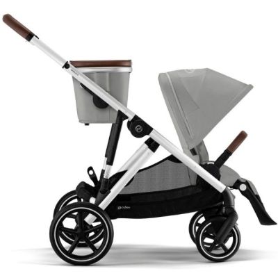 Gazelle S Stroller - Silver / Stone Grey