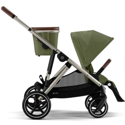 Gazelle S Stroller - Taupe / Moss Green