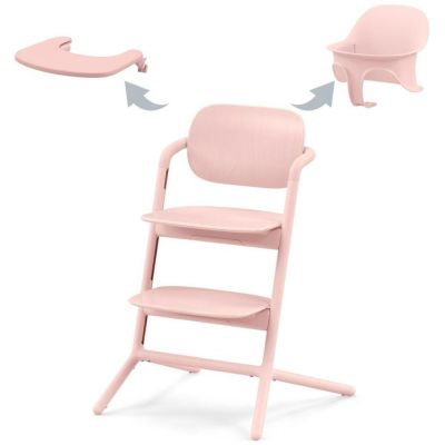 Lemo 3-in-1 Chair - Pearl Pink