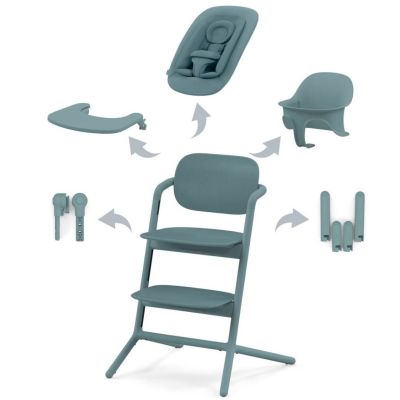 Lemo 4-in-1 Chair - Stone Blue